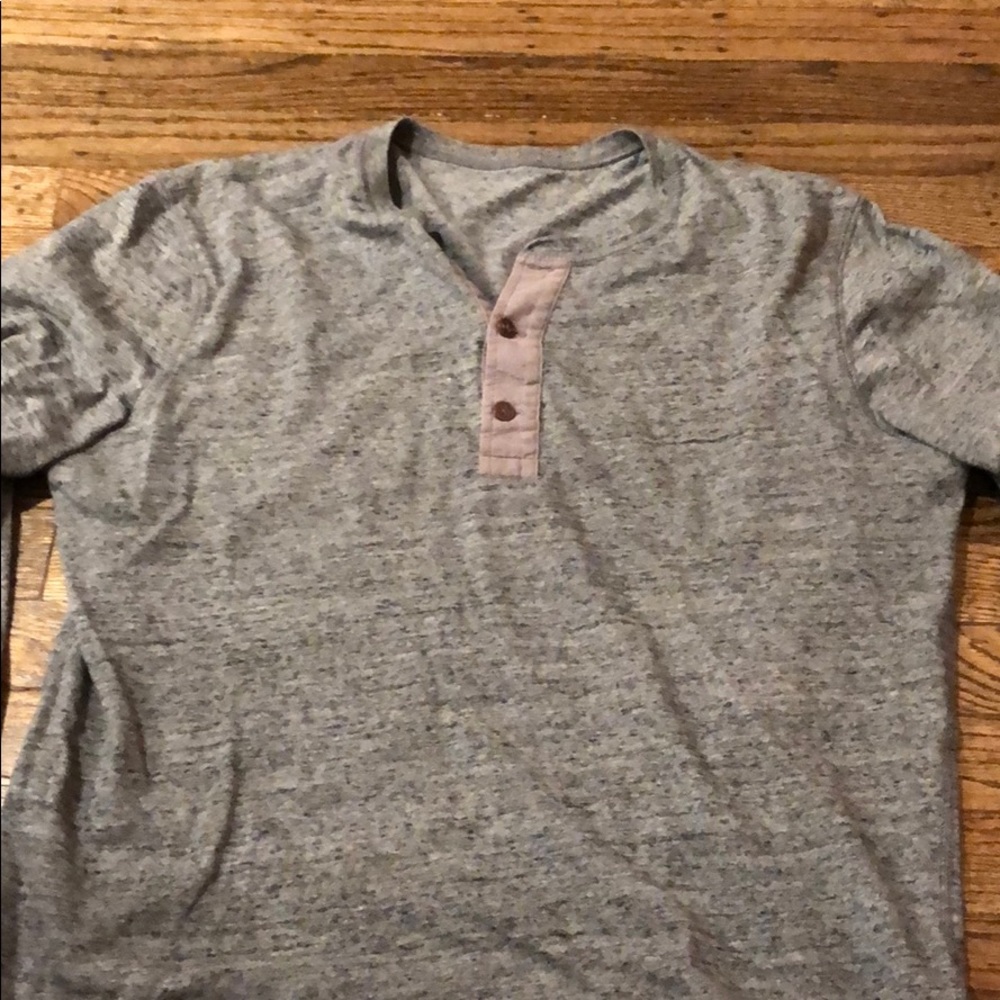 J crew grey Henley